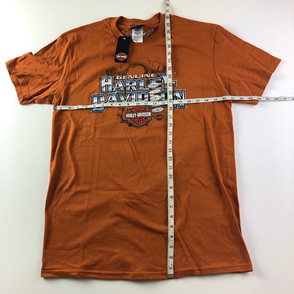 🥂Sold🥂Harley Davidson WA Lone Wolf T Shirt Short - Picture 4 of 8